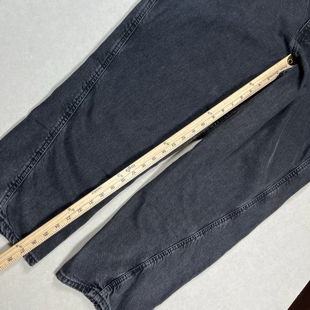 New Banana Republic Factory Gray High Rise Twisted Barrel Leg Jeans Sz 33/16 NWT